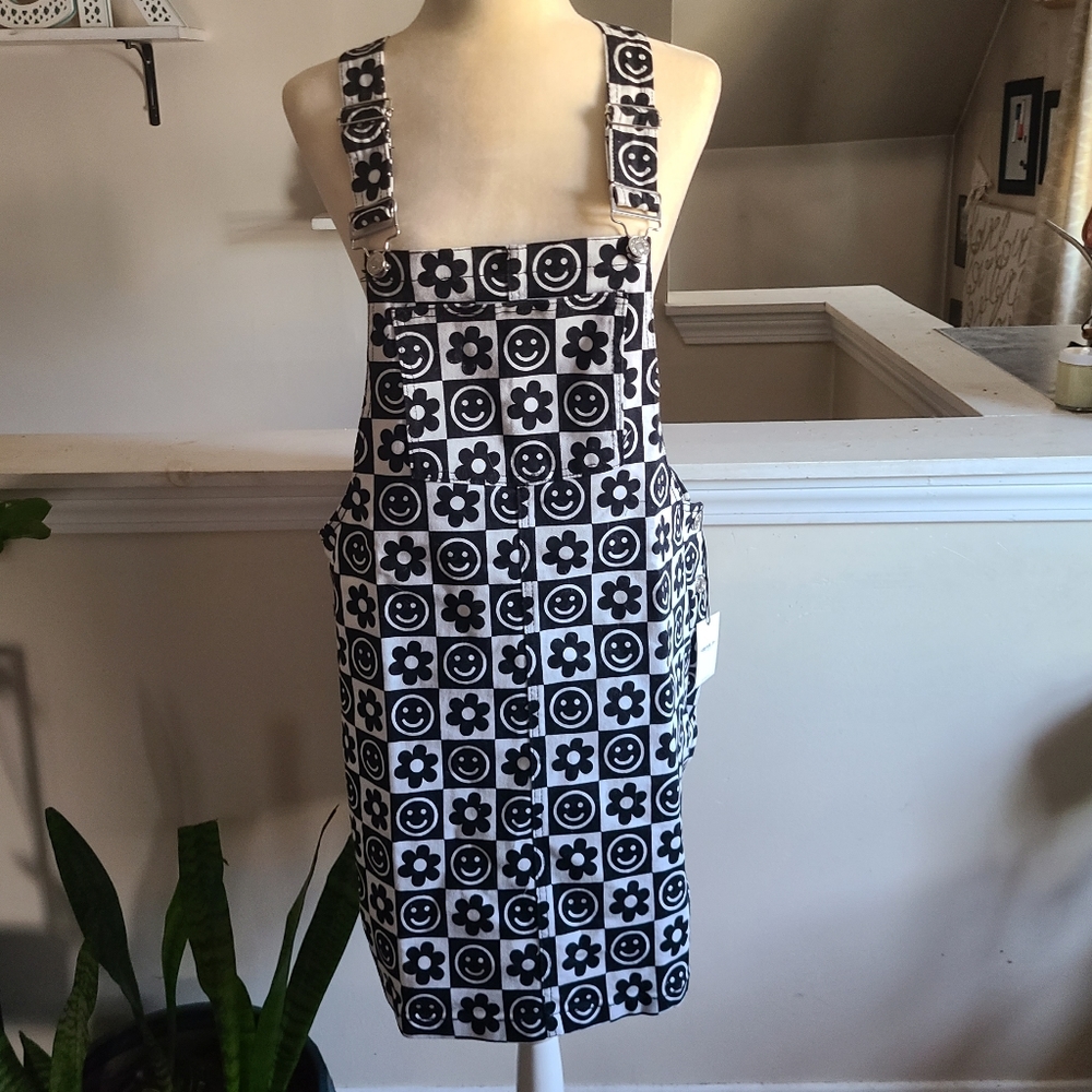 Forever 21 Checkered Jumper Dress Size 1X